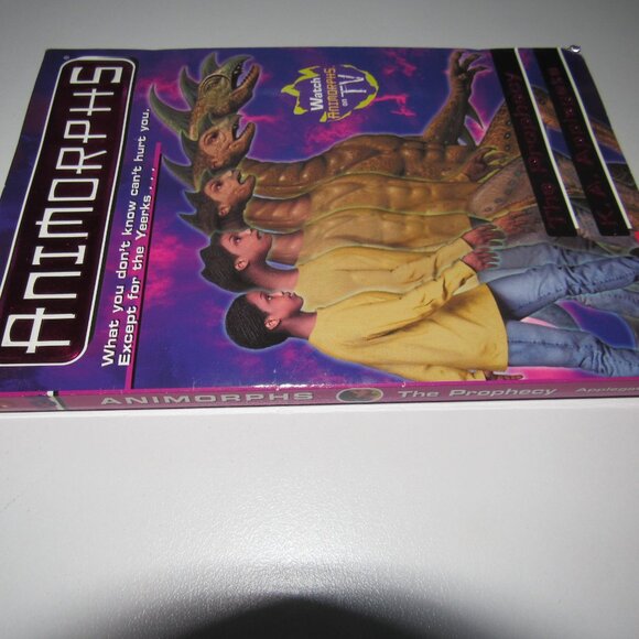 Animorphs #34 The Prophecy by K.A. Applegate Paperback Scholastic 1999 Vintage - Picture 2 of 3